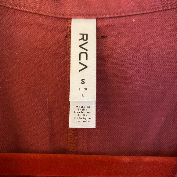 RVCA Chance Lounge Romper in Rose - Picture 3 of 6